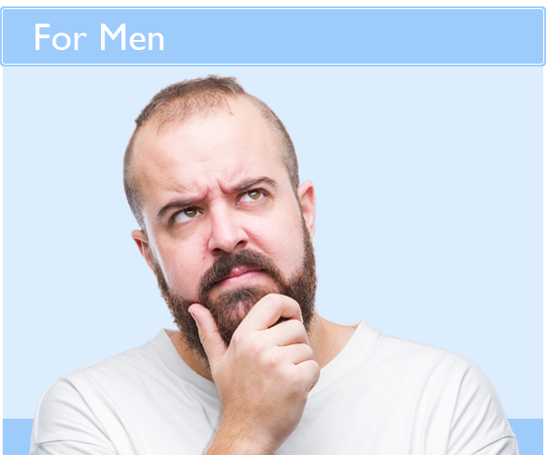 男性の薄毛（症状・原因・治療）